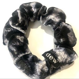 Dew edit mini snow leopard Scrunchie